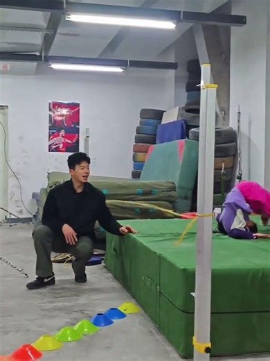 Unwavering Precision in High Jump: Mastering Daily Training