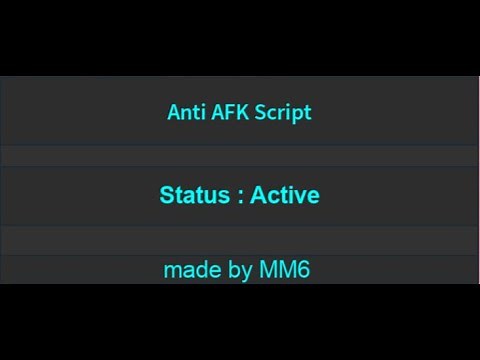 Best Working Anti Afk Script (2023) for Mobile and PC