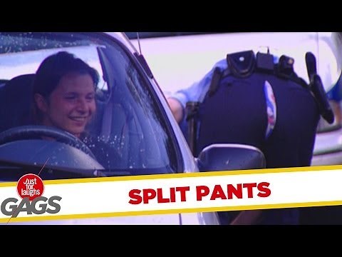 Officer split pants