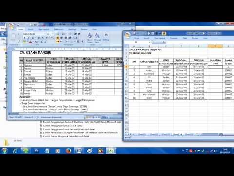 Cara Membuat Rumus Spasi Di Micrososft Excel