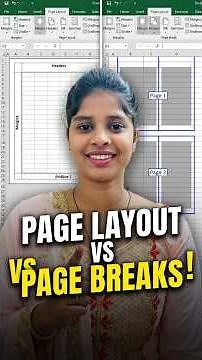 Don't Let Excel Printing Frustrate You #excel #pagebreak