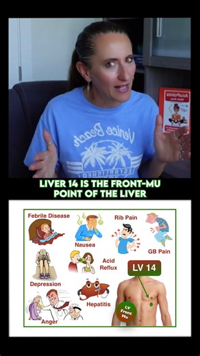 Liver 14: The Front-Mu of the Liver & a Key Point for Qi Flow 🌿✨ As the Front-Mu point of the Liver, LV 14 plays a crucial role in moving Liver Qi & Blood, supporting digestion, and even addressing febrile conditions. 🔹 Regulates the Liver & relieves pain – Ideal for rib pain, gallstone discomfort, abdominal bloating, hepatitis, mastitis, and emotional stagnation like depression or anger. 🔹 Supports the Stomach – Helps with nausea, vomiting, and acid reflux by harmonizing LV-ST disharmony. 🔹