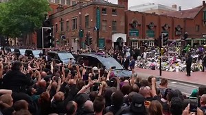 Ozzy Osbourne's funeral procession draws thousands to Birmingham