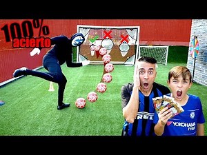 *PUBLICIDAD* HACKER LANZA PENALTIS (ACIERTA 100%) RETO CHAMPIONS LEAGUE TOPPS