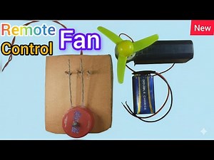 How to Make Remote Control DC Fan