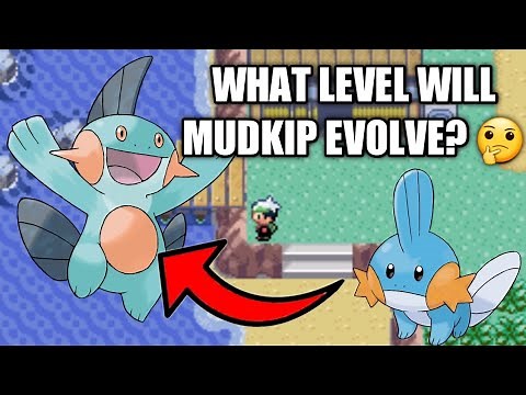 How to Evolve Mudkip to Marshtomp on Pokemon Ruby/Sapphire/Emerald