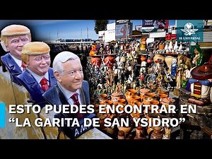 Así luce el cruce fronterizo más transitado del mundo “la garita de San Ysidro” en la era de Trump