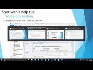 Test Driven Development with Pester Blender