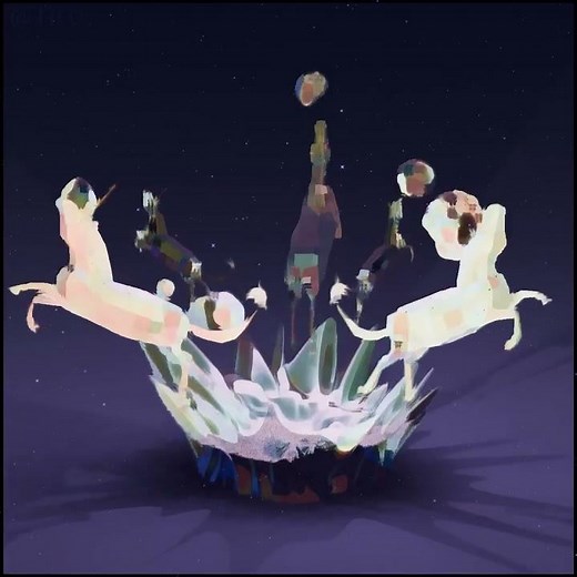 Animation collaboration segment on "Plastic Love"