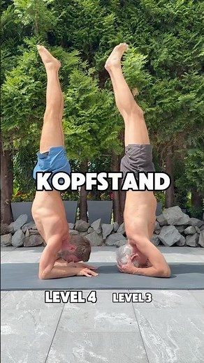 Kopfstand - alle Level 💪🏼 #Kopfstand #headstand #tripod #handstand #yoga #calisthenics