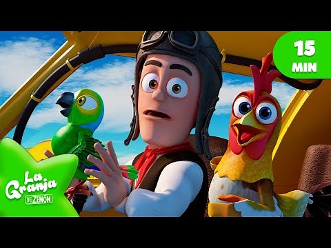 ESPECIAL🌈 MARATON GRANJA LA SERIE 👨‍🌾 Una Idea de Alto Vuelo 🛩️ 15 MIN 😜 DIVERSIÓN Y AVENTURAS