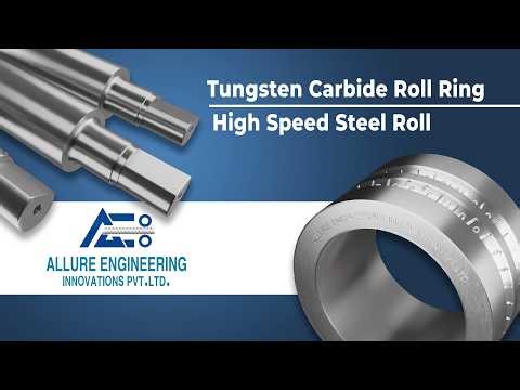 Tungsten Carbide Roll Rings | Allure Engineering Innovations | 3D Industrial Animation