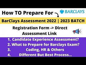 How To Prepare For Barclays Assessment | Candidate Experience Related to Assessment | 2022 | 2023