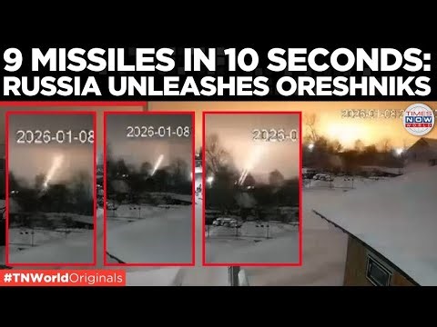 ORESHNIK IN ACTION: Russia Strikes Back After Putin Residence Attack