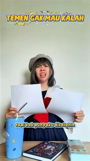 #pov : teman selalu mau menang