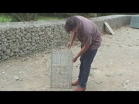 How to assemble a Gabion in 4 mins USA