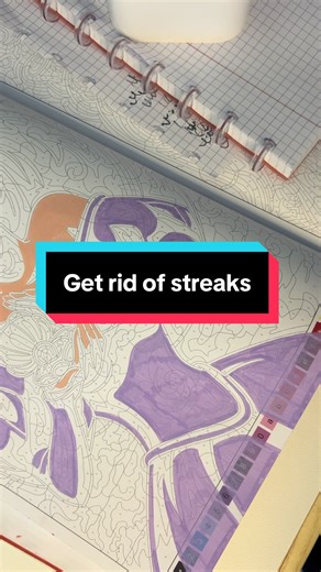 How to Eliminate Streaks in Marker Art