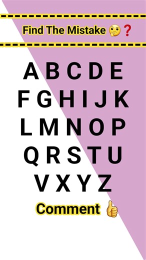 Guess the alphabet #shorts