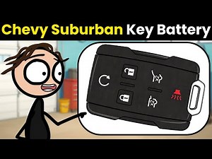 How To Change Chevy Suburban 2015-2020 Key Fob Battery (Step by Step Guide)