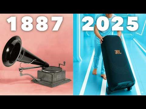 Evolution of Music Playback 1876 - 2025