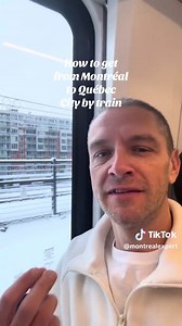 Train Journey from Montréal to Beautiful Québec City