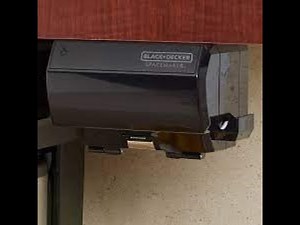 Fix for free Black + Decker space maker will not open the can.