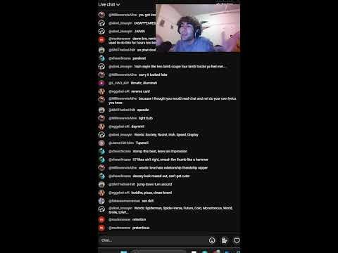Freestyling Off Your Words In Chat!