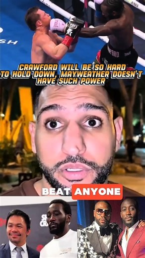 Crawford will be the only one to beat Floyd Mayweather #boxing