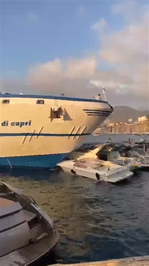 Maritime Fails on Instagram: "The big boat’s brakes failed again. Follow for more: @maritime_fails #fail #boat #ship #ferry #crash #collision #vessel"