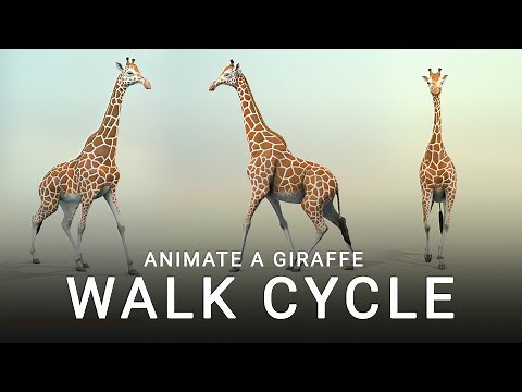 Animate a Giraffe Walk Cycle