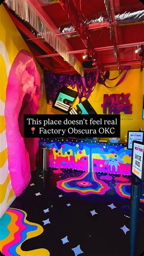 Factory Obscura is one of the most unique things to do in Oklahoma City. This immersive art experience lets you walk through interactive rooms filled with light, sound, and texture, and every space feels completely different. If you’re looking for something fun to do in OKC that isn’t the usual dinner or drinks, this is a great option for date night, friends, or a weekend outing. Factory Obscura Follow for more local spots and things to do in Oklahoma City. #FactoryObscura #OklahomaCity #OKCThin