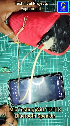 TG113 Bluetooth Speaker Me MIC Kaise Lagaye | Bluetooth Speaker | TG113 | Mic