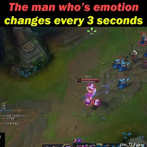 238K views · 2.2K reactions | The man who’s emotion changes every 3 seconds | Faker - League of Legends: Wild Rift Funny Moments | Facebook