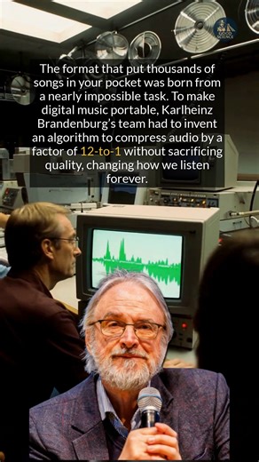 5.6K views · 51 reactions | The format that put thousands of songs in your pocket was born from a nearly impossible task. #didyouknow #history #technology | GoodScience | Facebook