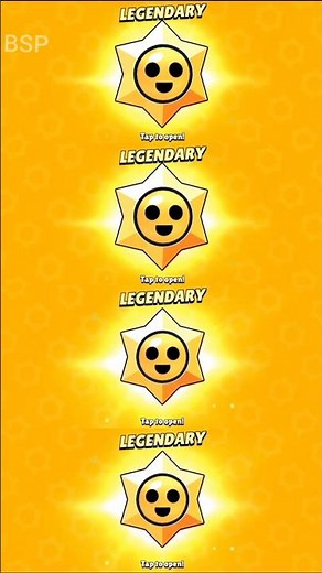 INSANE 4x Legendary Opening in Brawl Stars! 😱🔥 #legendary #brawlstars #newbrawler #brawlstarsgame