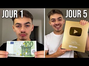 J'ai acheté une chaîne Youtube à 100 euros pour la faire percer