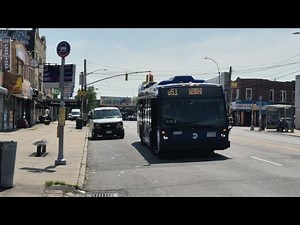 MTA Queens Bus Redesign: Q51 bus action