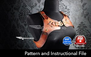 Leather Harness Pattern - Cosplay Armor Template PDF - Etsy