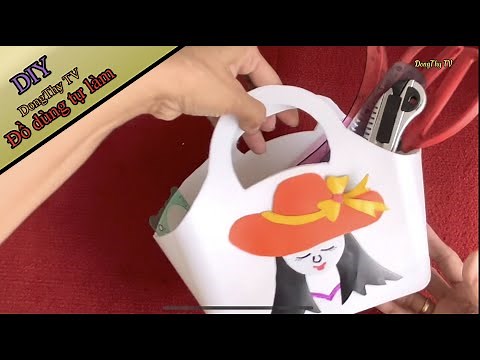 Tái chế chai nhựa thành túi xách siêu cute | #197 | Đồ dùng tự làm