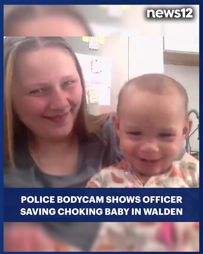 105K views · 1.7K reactions | EXCLUSIVE: Police body-camera video obtained by News 12 shows the terrifying moments last month in Walden when a police officer rushed in and saved a 1-year-old girl who had stopped breathing. https://bit.ly/4gQZDUk | News 12 Hudson Valley | Facebook