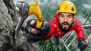 We braved the world's most dangerous ladder! (2,000 foot drop) 🇦🇹