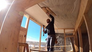 The Refuge 🌿 In construction 💪 #greenarchitecture #sustainability #tire #earthship #offgrid #ecohome | Earthship Biotecture