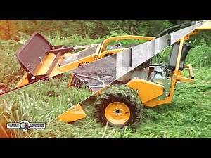 Косилка для высокой травы и кустов и кошения на склонах AS-Motor 901 SM роторная (барабанная)