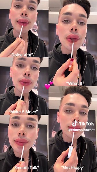 Probando Afterglow Lip Shine en NARS Falabella