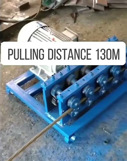 ⚡ PC Strand Pusher Machine – PULLING DISTANCE 130M