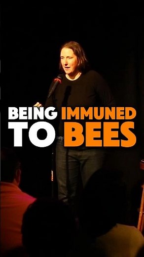 Bee-ware, we've got some buzz-worthy immunity here! 🐝💪 #JanetMcNamara #funny #comedy #standup