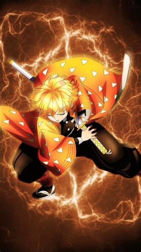 zenitsu edit #kny #kimetsunoyaiba #demonslayer #anime