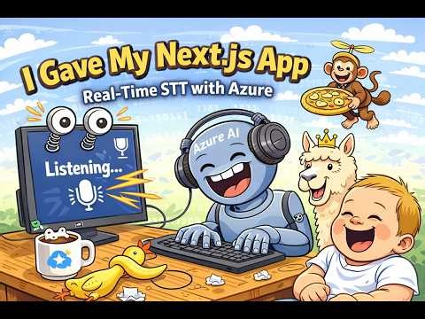 I Gave My Next.js App Ears : Real-Time STT with Azure