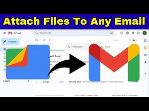 How To Attach Files To Any Email – Quick Tutorial