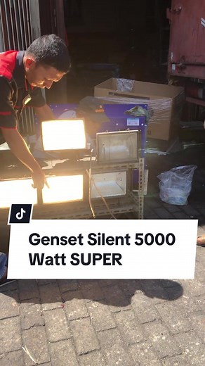 Genset Silent 5000 Watt SUPER for Sale in Jombang